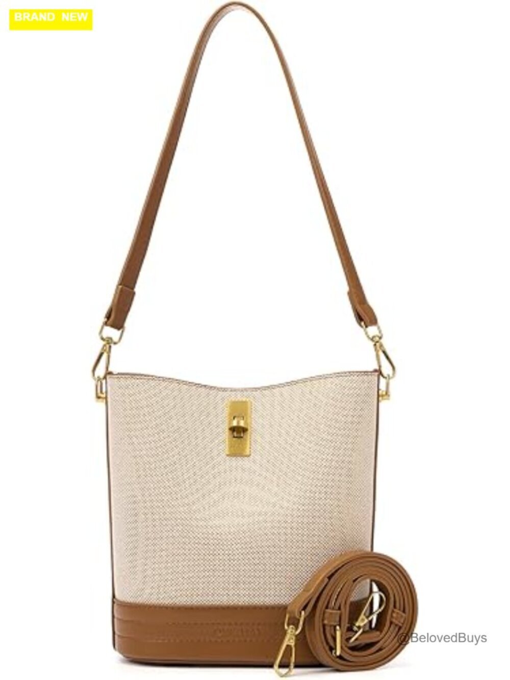 Mini Faux Suede Bucket Bag Shoulder Crossbody Purse Women Hobo